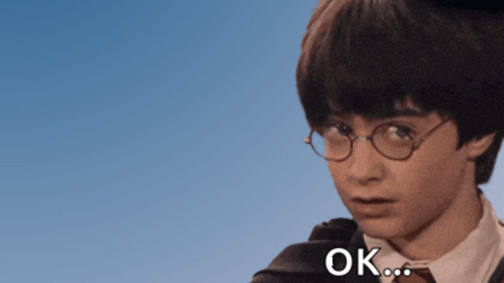 Meme con Harry Potter e la scritta ‘OK…’, usato per rispondere con ironia alla fake news sul referendum cittadinanza 2025 secondo cui 'agli italiani non ci pensa più nessuno' Meme con Harry Potter e la scritta ‘OK…’, usato per rispondere con ironia alla fake news sul referendum cittadinanza 2025 secondo cui 'agli italiani non ci pensa più nessuno'