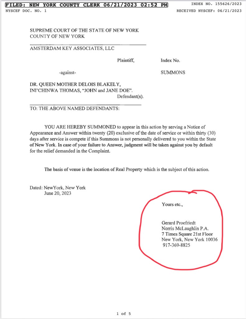 Unsigned Summons Unsigned Summons