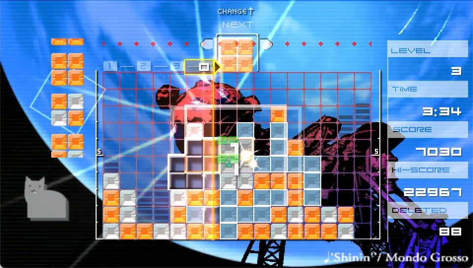 Lumines Screenshot