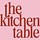 the kitchen table