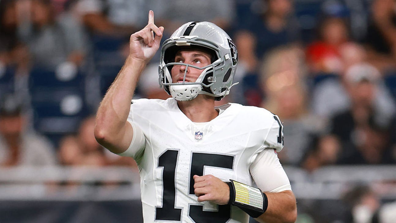 Fernando Mendoza Learns From Struggles In Raiders' Preseason Game Against Texans Fernando Mendoza Learns From Struggles In Raiders' Preseason Game Against Texans