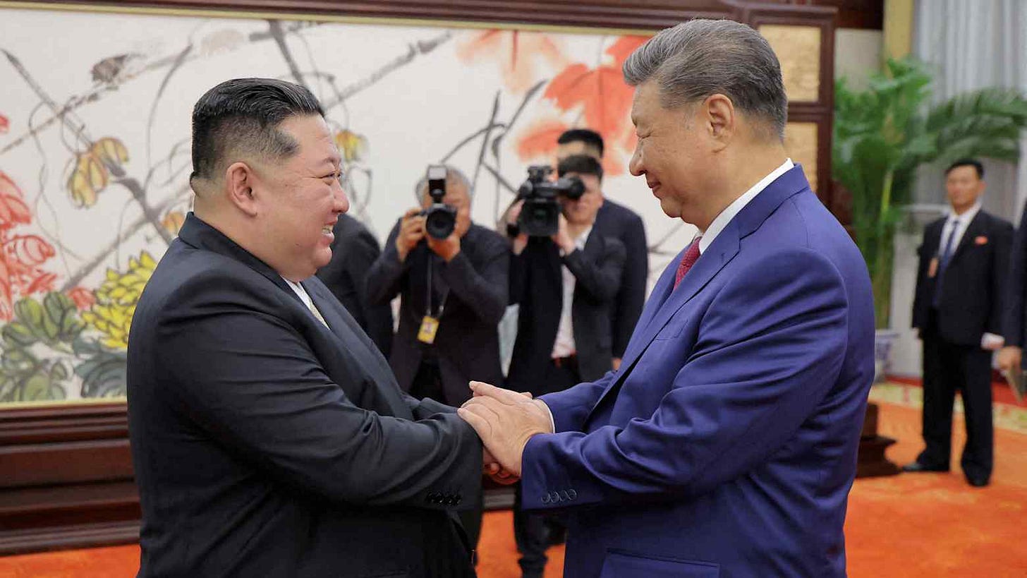 Xi arrives in North Korea to meet Kim amid scrutiny of nuclear buildup - Nikkei Asia Xi arrives in North Korea to meet Kim amid scrutiny of nuclear buildup - Nikkei Asia