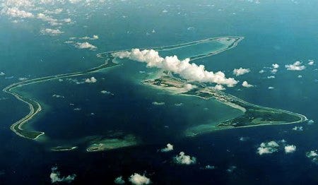 L'île de Diego Garcia L'île de Diego Garcia