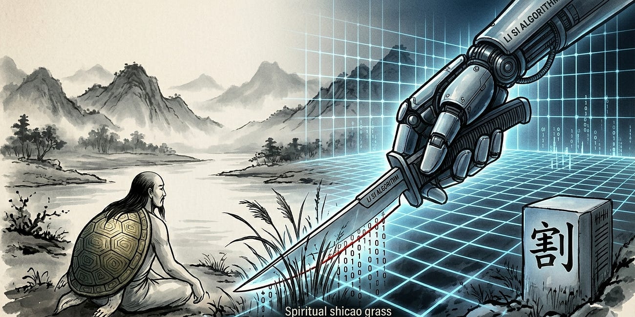 The Great Hijacking of the Soul: Fuxi’s Natural Order, Li Si’s Tyrannical Algorithm, and the Secret Commonalities of Global Empire