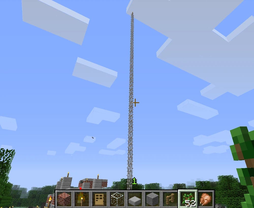 Minecraft radio tower