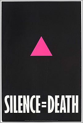 Silence = Death poster