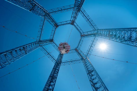 Lanyue during its test in the gravity simulator.