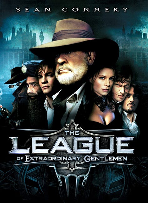 Movie Posters: The League of Extraordinary Gentlemen, Sherlock Holmes, The Illusionist