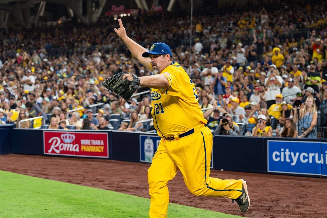 Heath Bell Savannah Bananas Petco Park San Diego