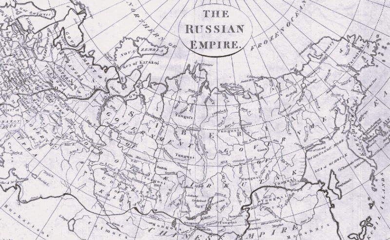 Mapping the Russian Tsardom from the Fourteenth to Eighteenth Centuries
