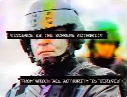 When you vote, you are exercising political authority, you're using force.  And force, my friends, is violence. The supreme authority from which all  other authorities are derived.” ― Robert A. Heinlein