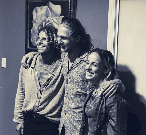 a bunch of pictures from australia, beach, live music, tim tams