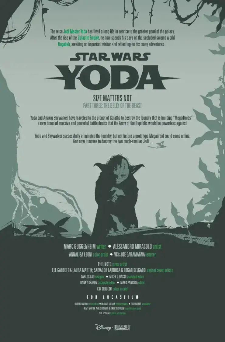 Marvel Preview: Star Wars: Yoda #9