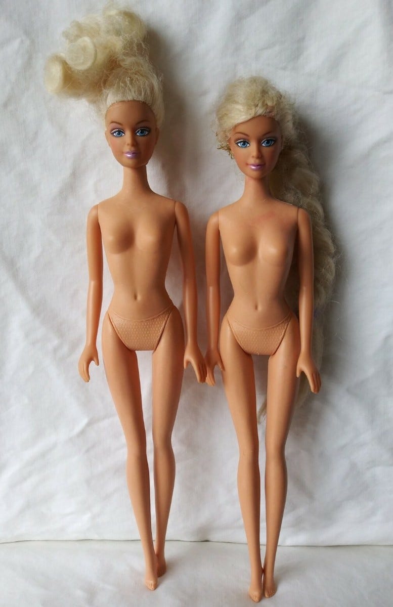 Mattel 2004 Barbie Chic Boutique Dolls Lot of 2 Used Nude Some Flaws TLC |  eBay