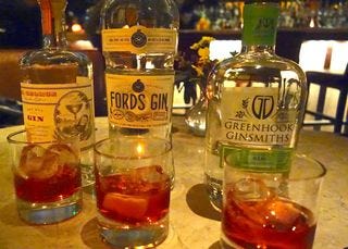 A - Negroni - Fifth Floor gins A - Negroni - Fifth Floor gins
