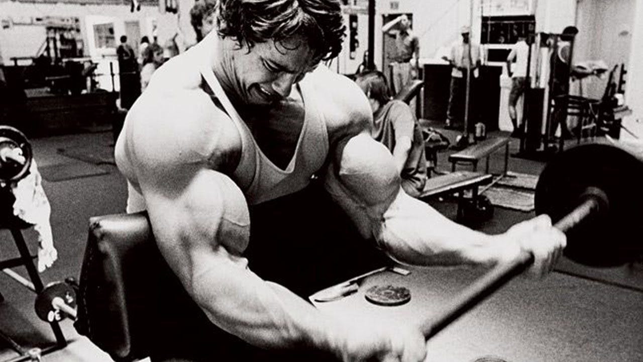 HOW LARRY SCOTT TAUGHT ARNOLD TO BLOW HIS BICEPS TO 20 INCHES USING THE  PREACHER CURL!