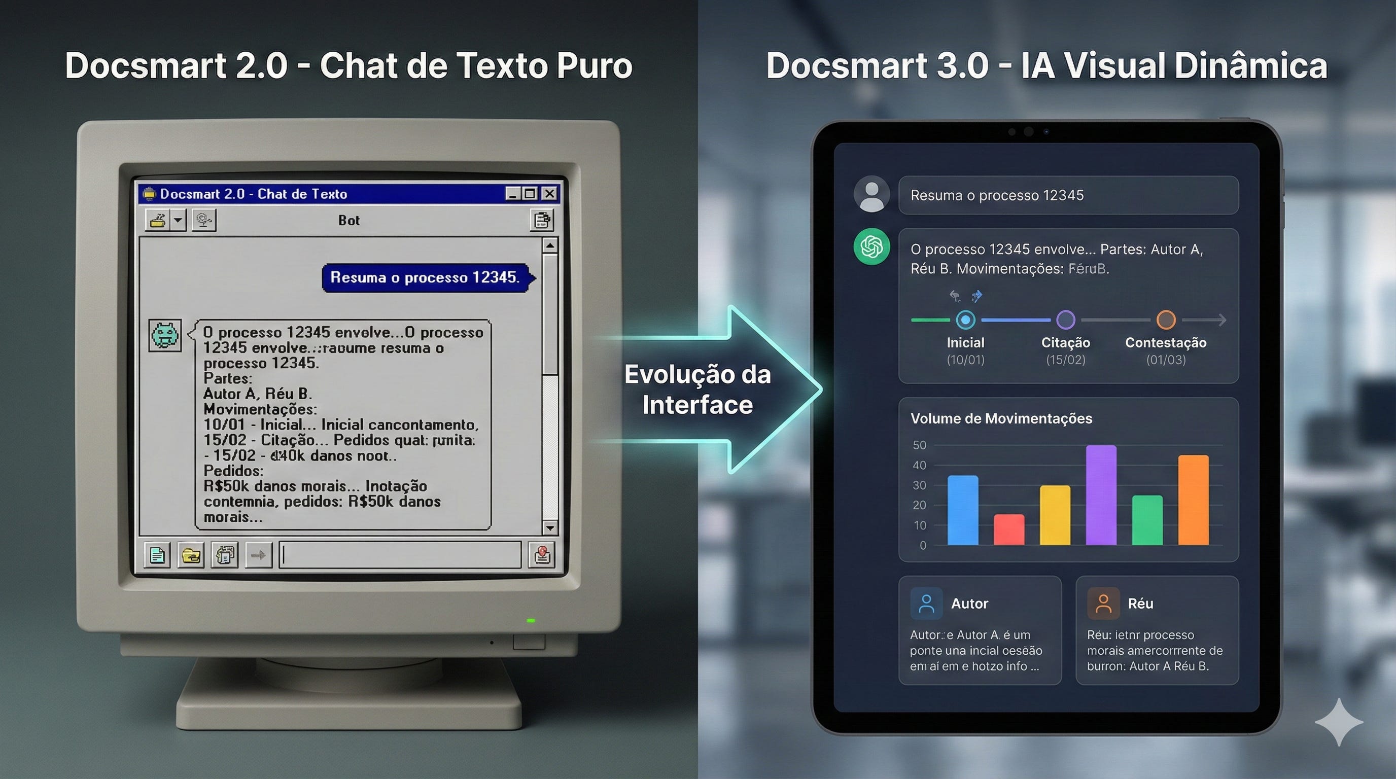 Docsmart 3.0: Cada Pergunta Vira uma Interface. Dentro do Próprio Chat.