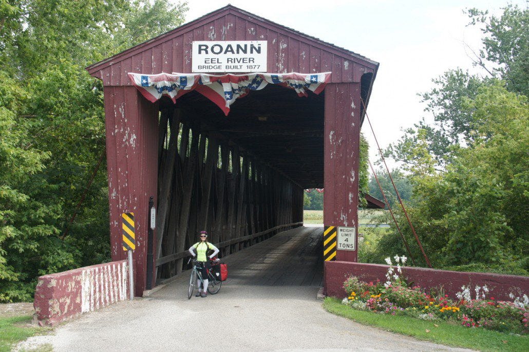 Always fun to find covered bridges! Always fun to find covered bridges!