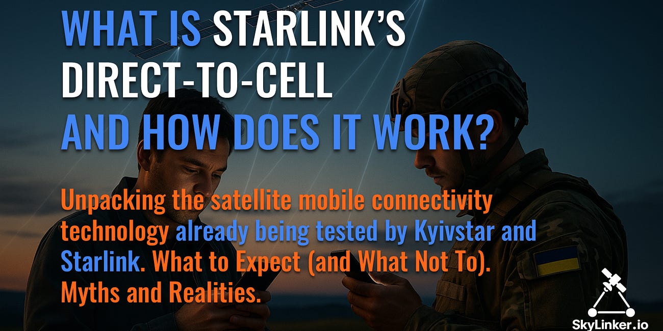 What is Direct-to-Cell from Starlink and how does it work
