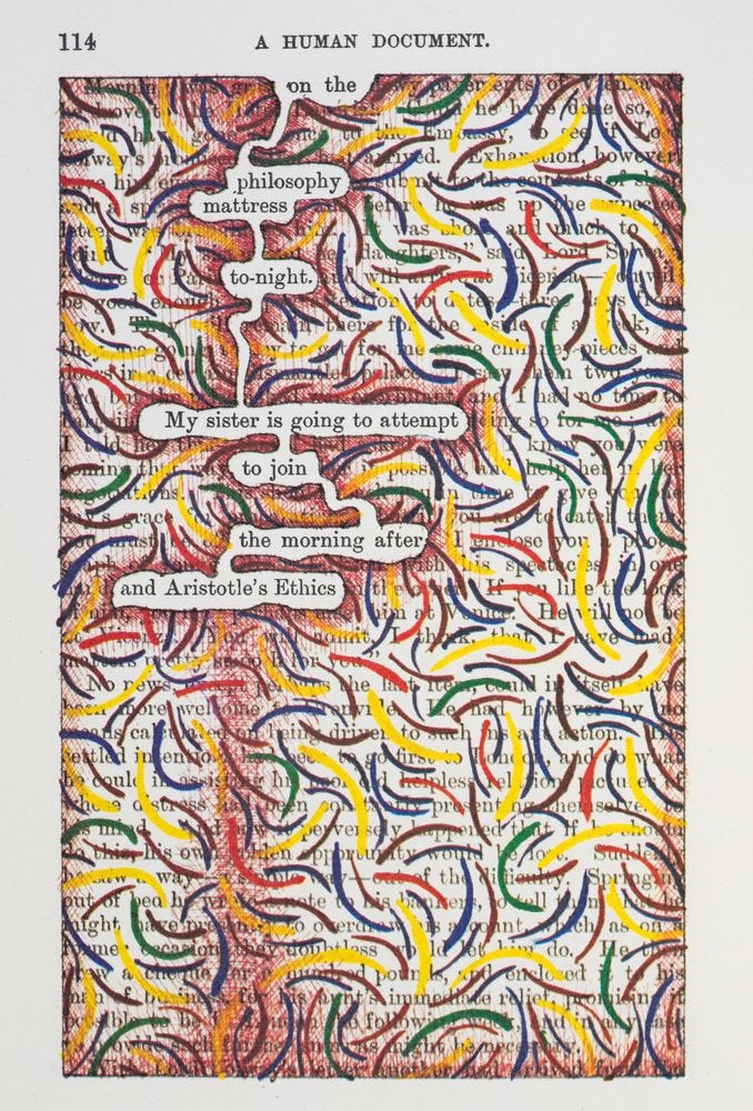 A Humument. A treated Victorian novel | Collections Online - Museum of New  Zealand Te Papa Tongarewa