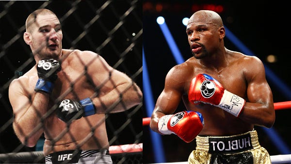 He Really Adapted the Philly Shell Perfectly for MMA”: Fans Stunned After  Witnessing Eerie Similarity Between Sean Strickland's Performance Against  Israel Adesanya and Floyd Mayweather's Signature Technique -  EssentiallySports