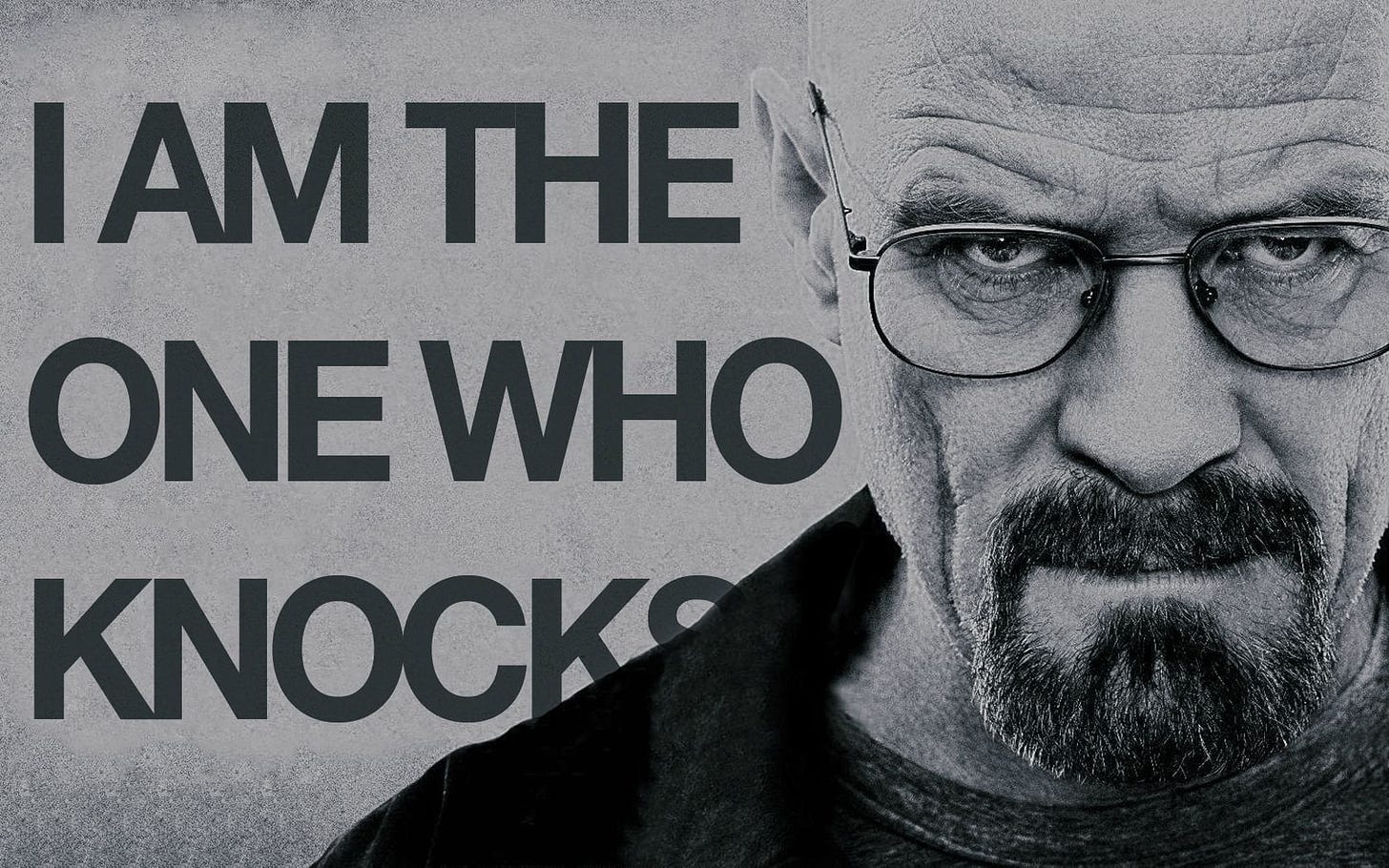 I am the one who knocks... (wallpaper I made) : r/breakingbad