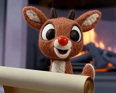 Rudolph Christmas SmashUp (Personalize) card image Rudolph Christmas SmashUp (Personalize) card image