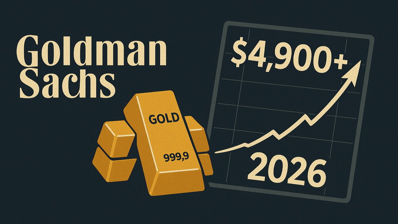 Goldman Sachs sees ‘significant upside' to its 2026 gold price target of $4,900/oz  teaser image
