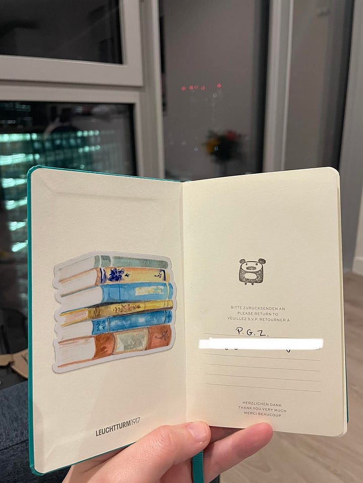 Teal journal