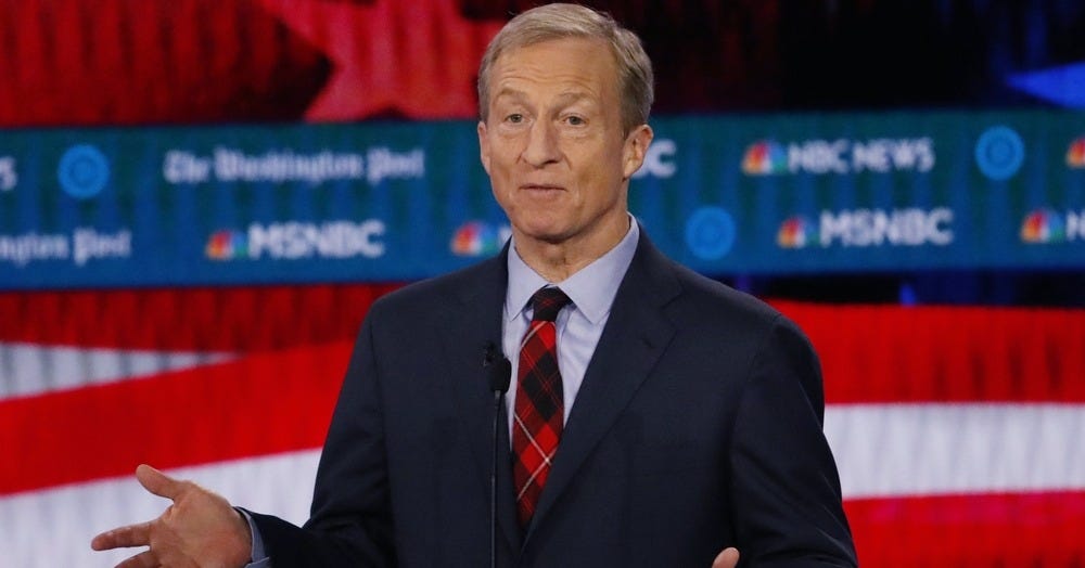 Billionaire Tom Steyer enters California governor's race, joins already  crowded field - ABC7 San Francisco