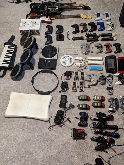 Lots of controllers!