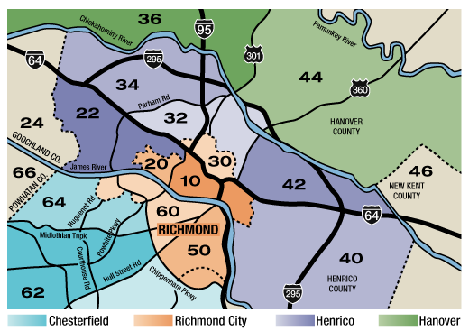 MLS Zones - Sarah Jarvis Team at One South Realty