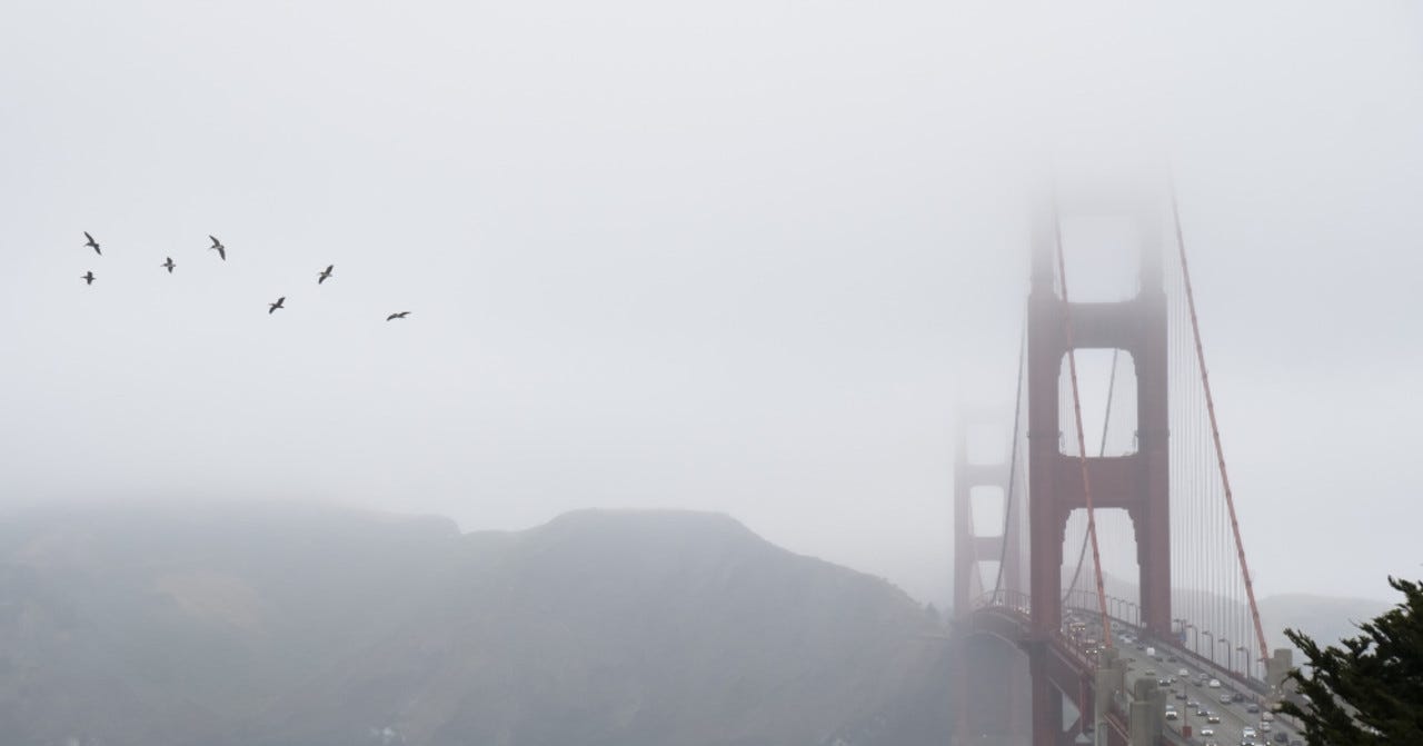 Golden Gate Bridge on a cloudy day; San Francisco, California, United  States of America Poster Print by Free the Dust / Design Pics - Item #  VARDPI12533664 - Posterazzi