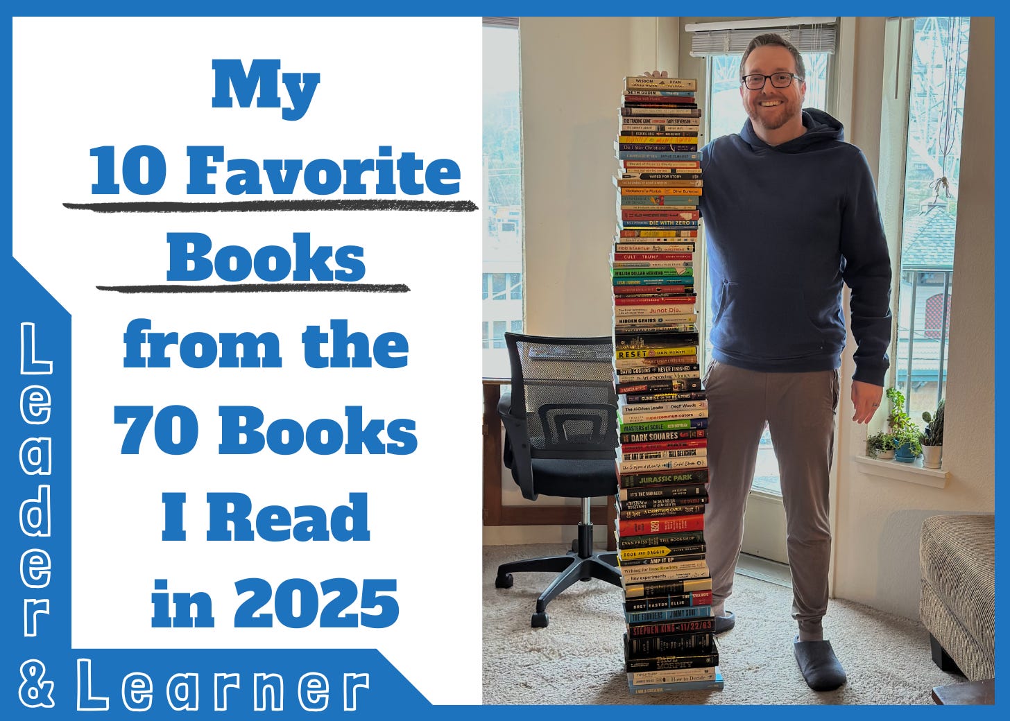 My 10 Favorite Books from the 70 Books I Read in 2025