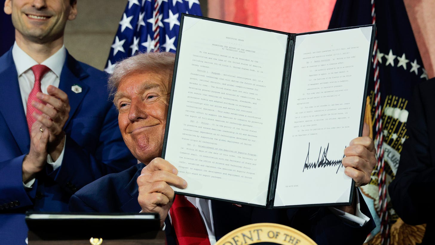 What you may have missed about Trump's AI Action Plan | MIT Technology  Review