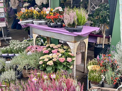 Photos of traditional German Bavarian dress, Oktoberfest celebrations, Munich flower market and Bavarian food specialities