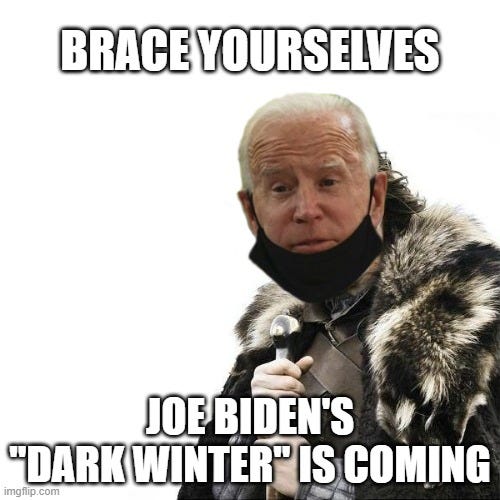 Joe Biden Dark Winter - Imgflip