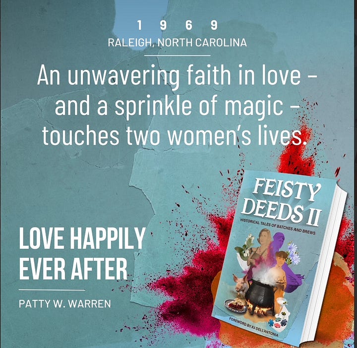My stories in the Feisty Deeds Anthologies
