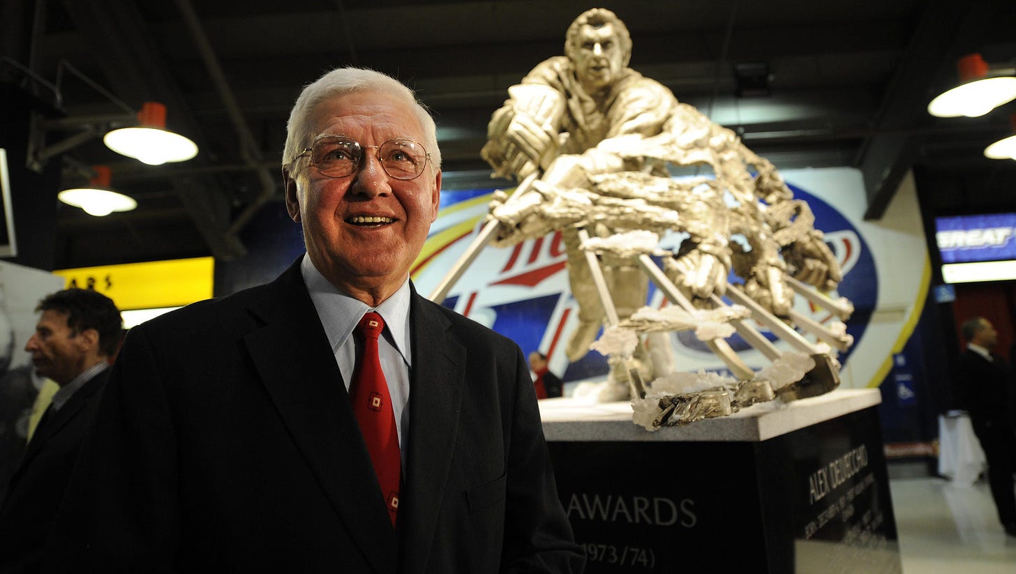 Red Wings great Alex Delvecchio dies at 93 Red Wings great Alex Delvecchio dies at 93