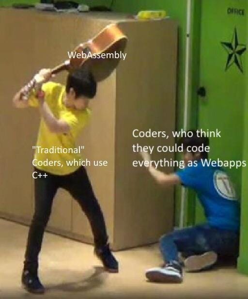 Oh WebAssembly : r/ProgrammerHumor