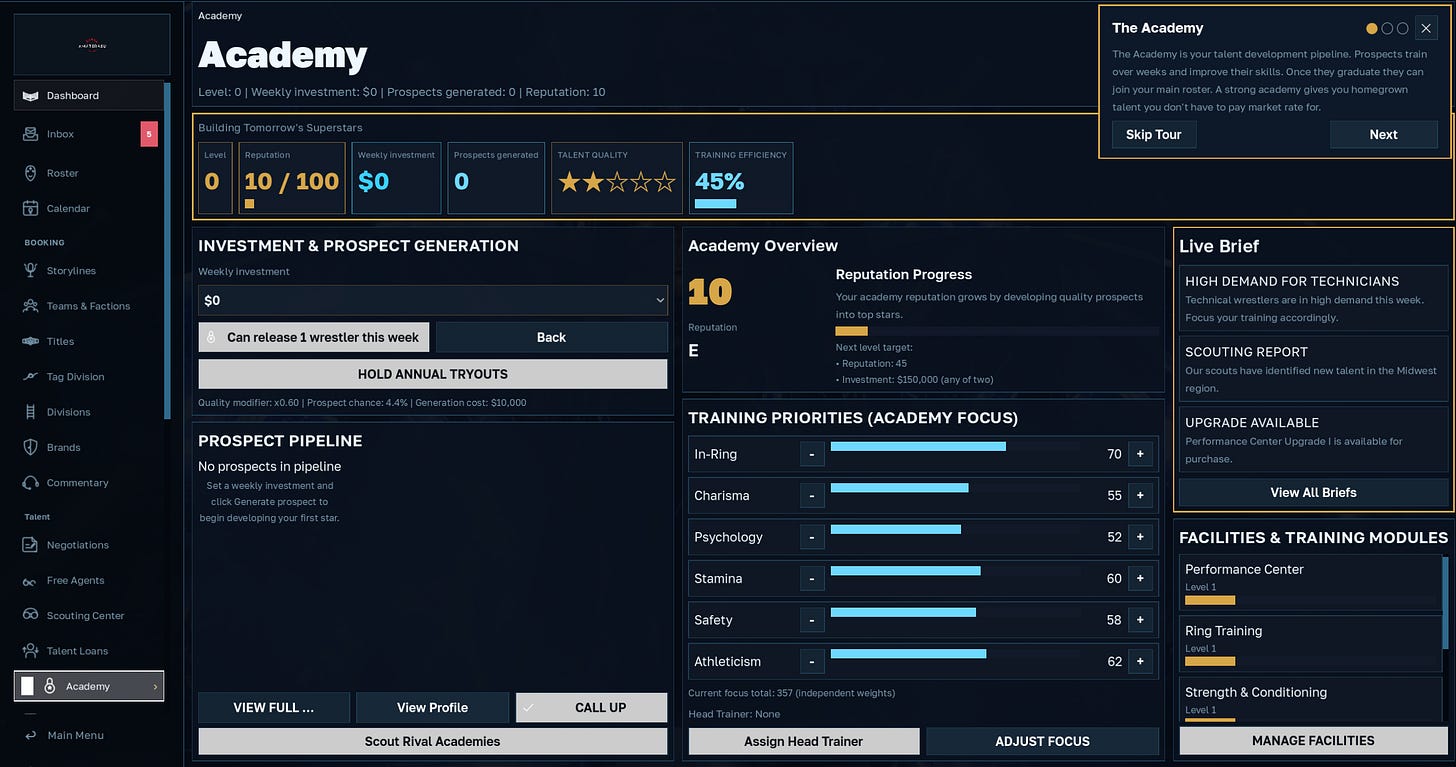 WBS Academy Screen