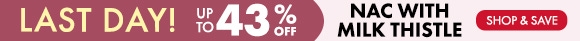 Get up to 43% Off on NAC with Milk Thistle Get up to 43% Off on NAC with Milk Thistle