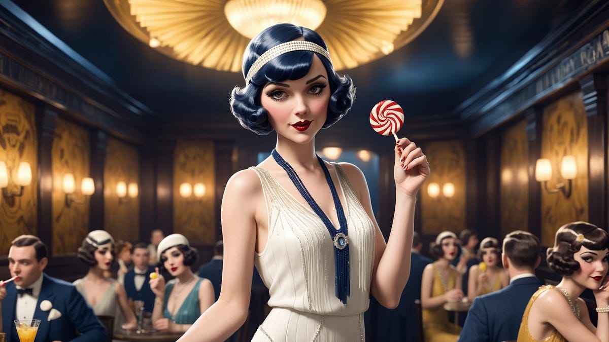 The Flapper's Love for Lollipops Saved the Charms Candy Company.