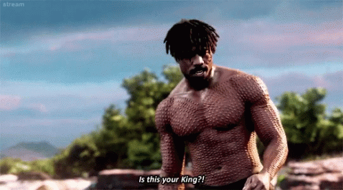 Erik Killmonger GIF - Erik Killmonger Is This Your King - Discover & Share  GIFs