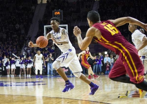 Wesley Iwundu catches pass from georges niang iowa for win 2015 Wesley Iwundu catches pass from georges niang iowa for win 2015