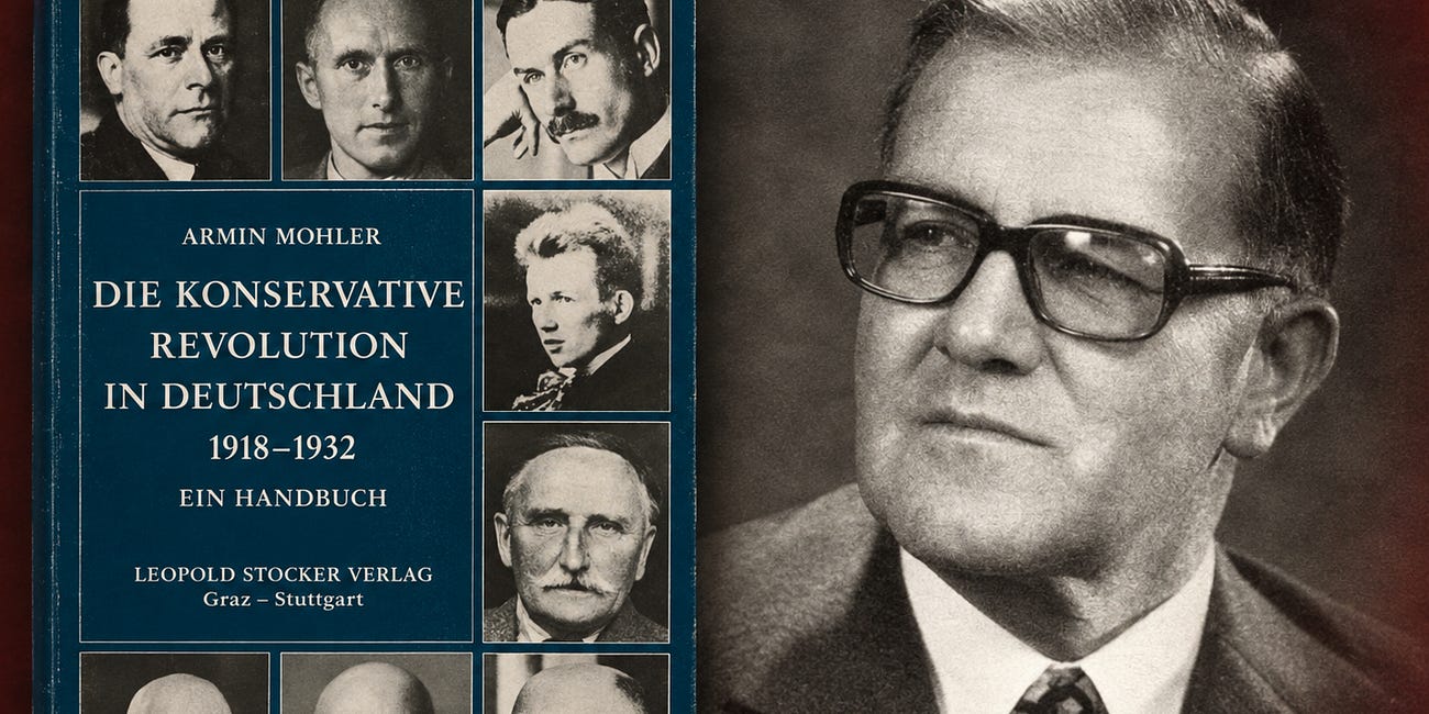 The Conservative Revolution as a Worldview