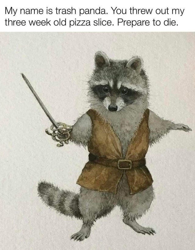 trash panda - Meme by DraconianMelon :) Memedroid