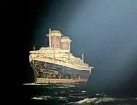 SS United States coming up Mobile Bay