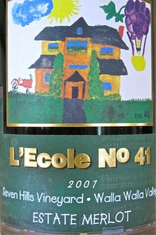 A - L'Ecole Merlot A - L'Ecole Merlot