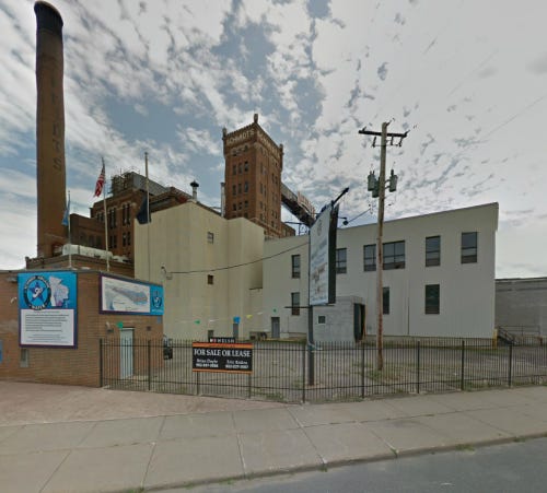 Schmidt's Brewery Castle, via Google Streetview Schmidt's Brewery Castle, via Google Streetview